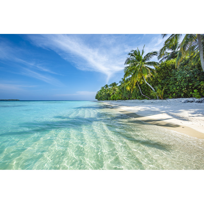 Maldives Tropical Island by Altug Galip - Wrapped Canvas Print, 51 cm H x 76 cm W