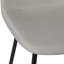 Linen Blend Upholstered Metal Side Chair-11780132-11780130
