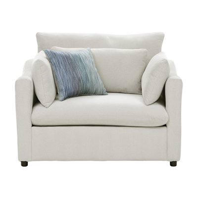 Fauteuil rembourré 52 po - Brouillard Marina