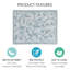 Tapis de séchage super absorbant