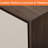 WAMPAT Leather Textured Modern Sideboard Buffet Cabinet