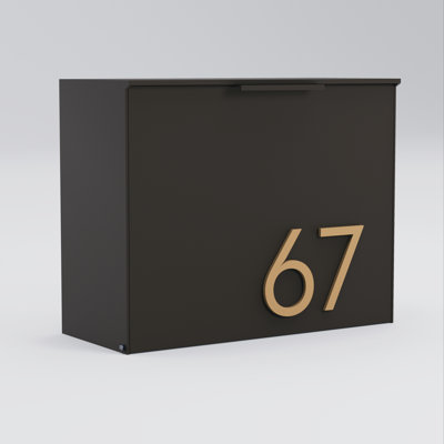 Cubby Wall Mounted Steel Mailbox