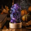 Cristal naturel veilleuse gravier Halloween Atmospheres Lampe Home