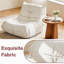 Canapé-fauteuil moderne surdimensionné, sans assemblage, blanc-1794877819