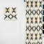 Motif bohème symétrique minimaliste - Rideau moderne - Velours obscurcissant - 1 panneau-107562893