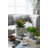 Flower Planter - Green/White-140734757