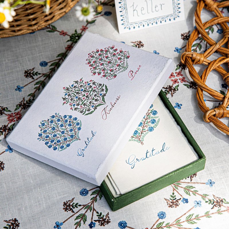 Villa Seville Note Card absorted Set/6