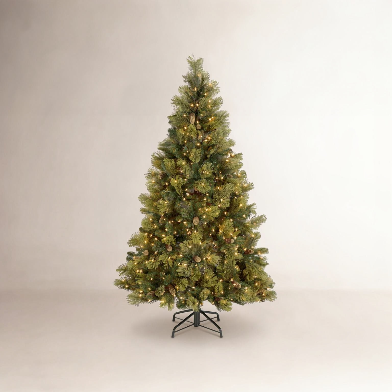  Carolina Pine Tree with Clear Lights, 6.5'