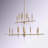 20 - Light Dimmable Tiered Chandelier