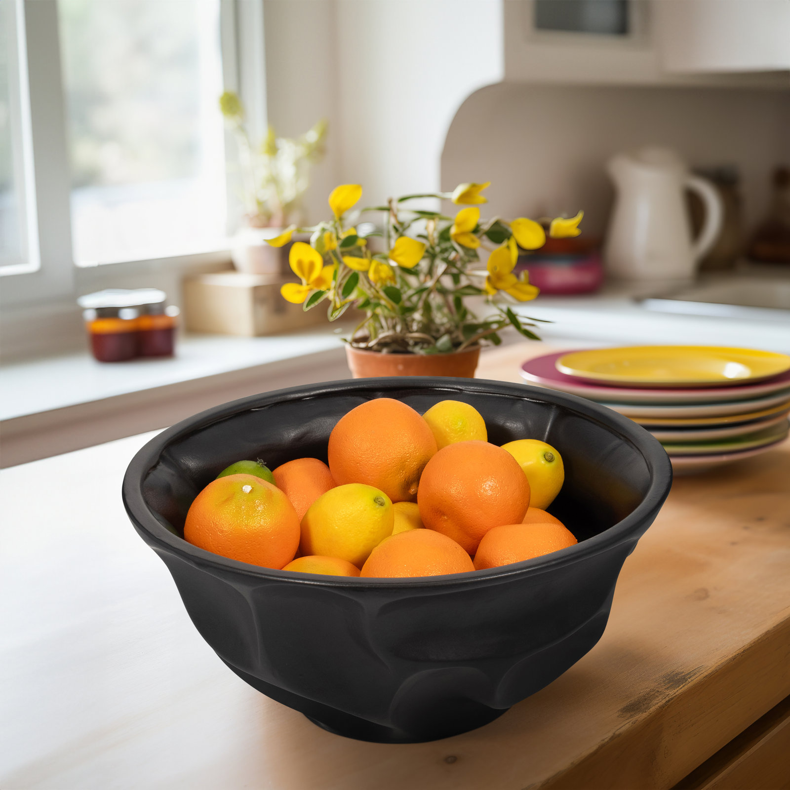 Mallie Handmade Stoneware Decorative Bowl 1