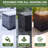 Balconera 110 Gallon Resin Outdoor Deck Box With Lock-126658918