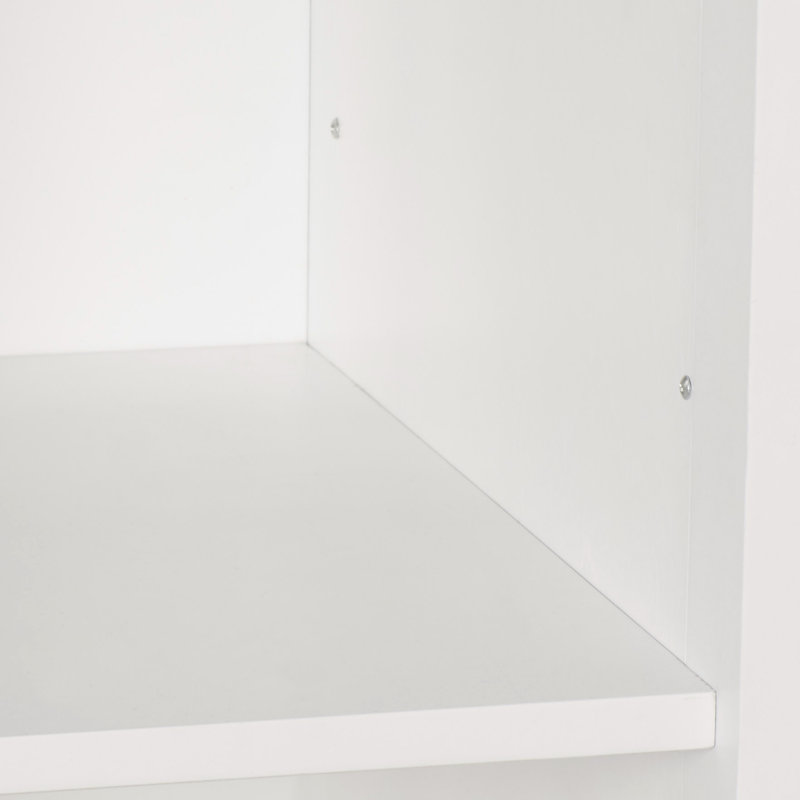 Kranz 69" H x 21" W Standard Bookcase, White