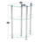 Datrell Glass Top End Table