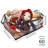 60L Clear Storage Bag, With Zipper And Reinforced Handle,(Clear/4 PCS)