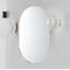 Miroir ovale en métal argenté 20 po x 33 po-1030165344-1030165355-1030165356