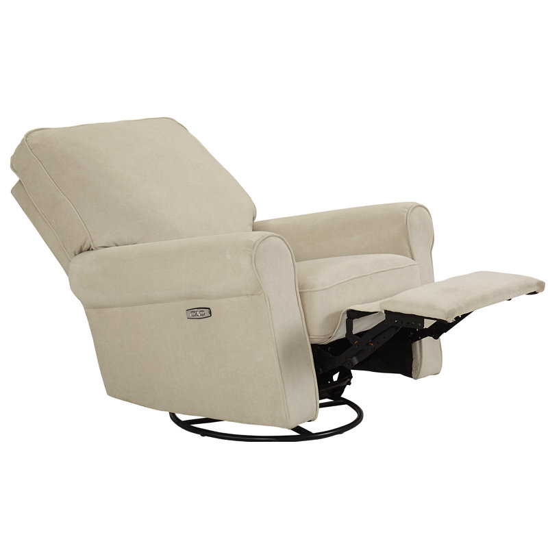 Fauteuil inclinable Airion, Ivoire ivoire, Manuel