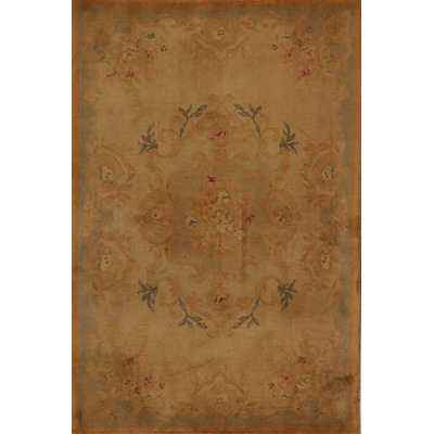 Hand-Knotted High-Quality Green Area Rug