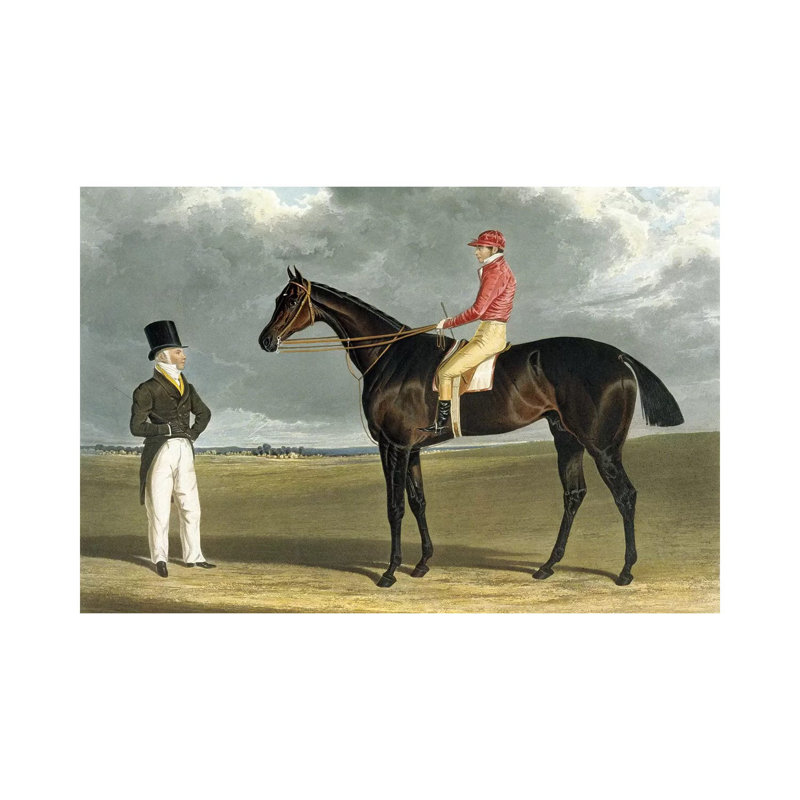Birmingham', Winner Of The St Leger, 1830 by John Frederick Herring Sr - Wrapped Canvas Painting