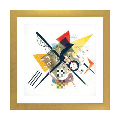 «Study For on White II, 1922» par Wassily Kandinsky - reproduction d'art