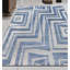 Geometric Area Rug in Ivory/Blue-165626730