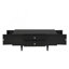 Modern Rectangle Coffee Table with Four Drawers, Two Side Hidden Storage Compartments, and Sturdy Solid Wood Legs for Versatile Use-1837497054