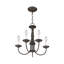 Lustre style chandelier 5 lumières Cloverfield-67131039