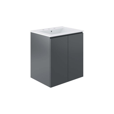 Modway Bryn 24" Wall-Mount Bathroom Vanity