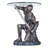 Battle Knight Glass Figurine End Table