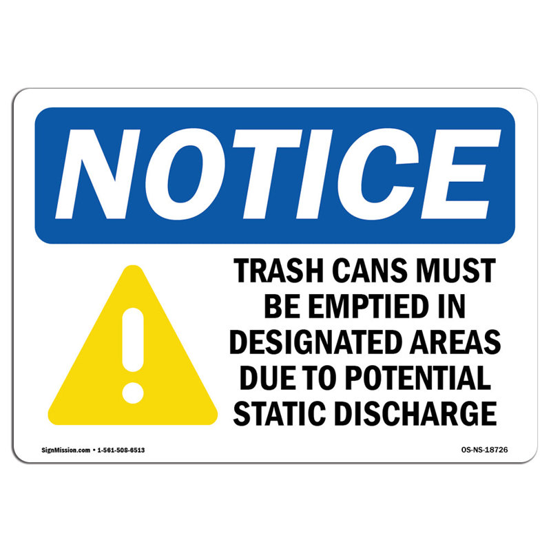 Trash Cans Must Be Emptied