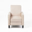 Fauteuil inclinable rembourré réglable avec repose-pieds extensible-1797659052