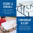 32.5'' Rectangular Folding Table