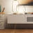 Modern simple light luxury high TV cabinet-105512359