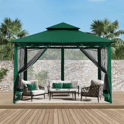 Patio en acier Les abris de jardin à toit souple