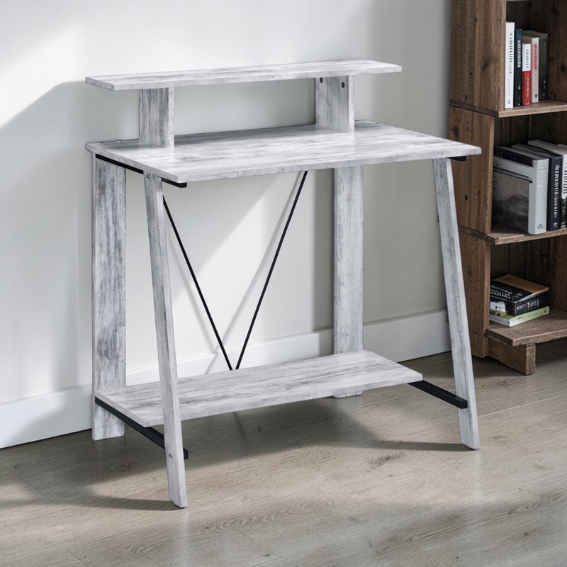 Bureau d'écriture avec tablette, White