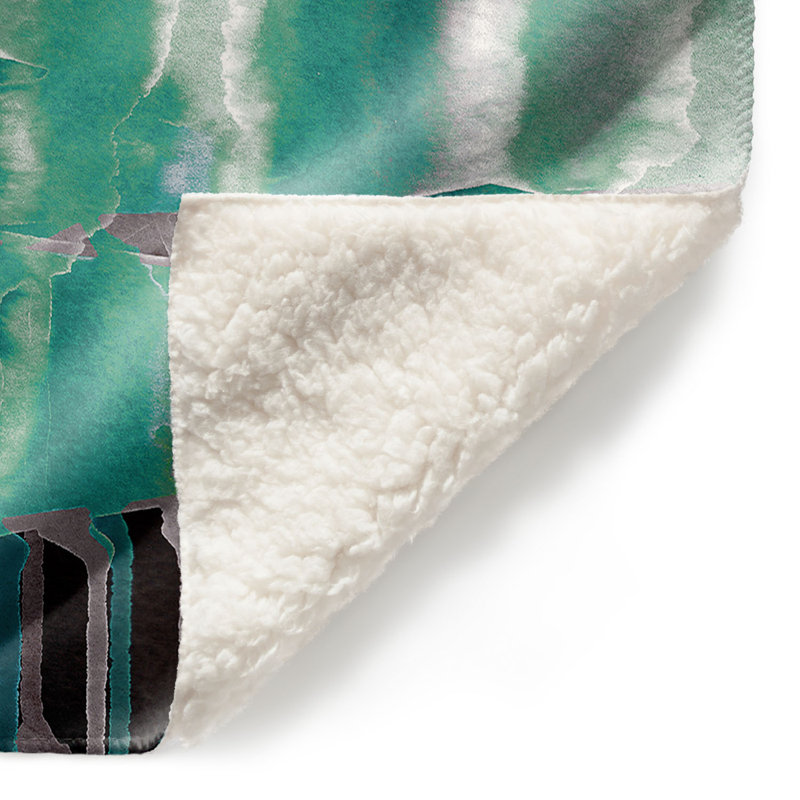 Hand Woven Throw Blanket, 68" W x 80" L