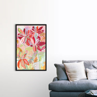 Reproduction d’art sur toile, "Strawberry Fields" par Kait Roberts