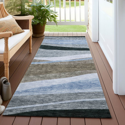 Tapis intérieur / extérieur brun Athena 