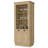 Bar Cabinet: 4 Wine Rack Slots, Shelf & Glass Holder 4-Built In Cabinet In Chic Finish-524986799