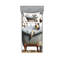 Drap-housse et taie décorative Ambesonne Bathing Chamomiles Coconut White and Cannelle-96238592