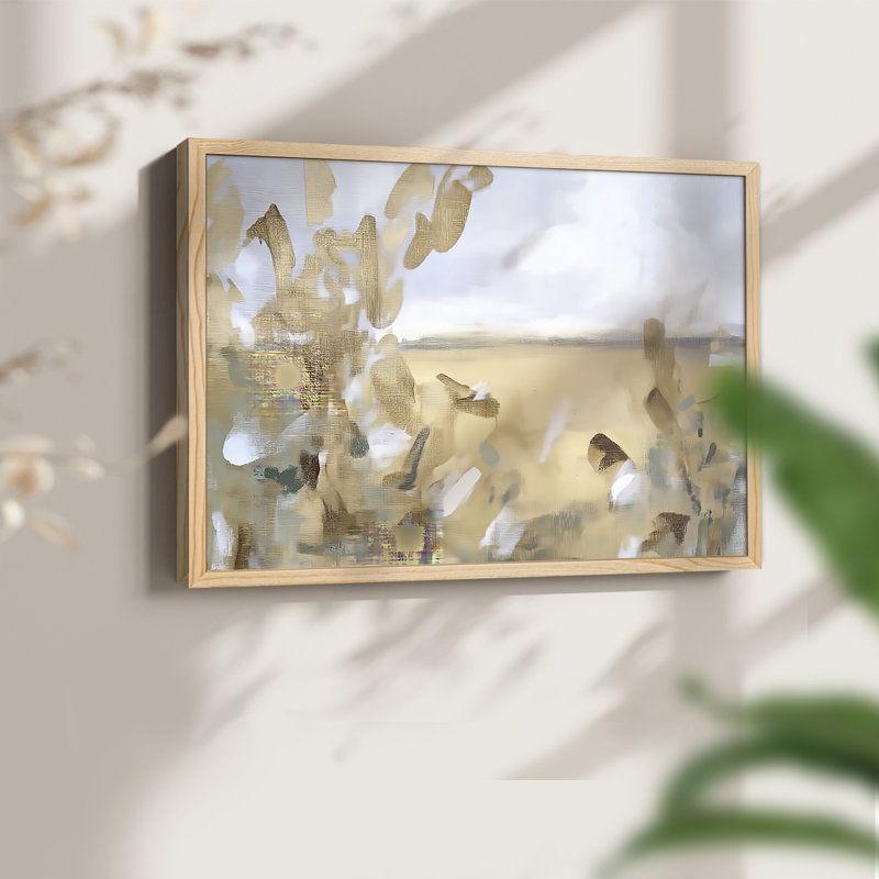 Série paysage-11 - reproduction encadrée, 8" H x 10" W, Naturel