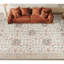 Tapis ivoire et beige noué à la main de haute qualité