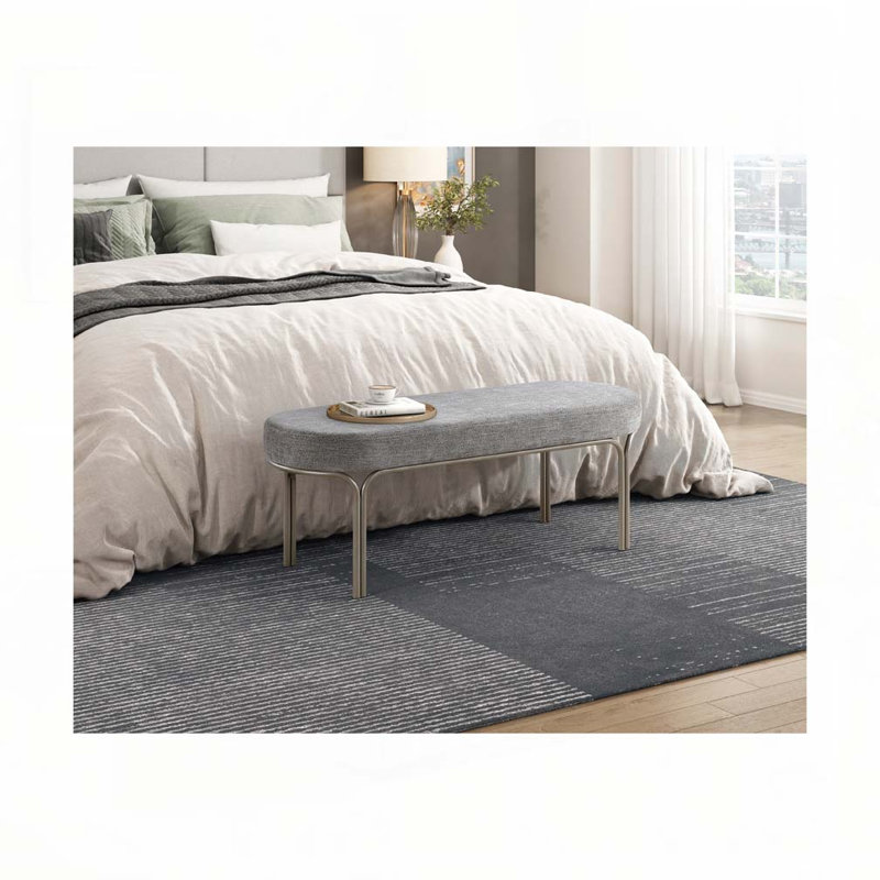 Banc élégant en chenille