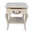 Maretti Solid Wood End Table with Storage