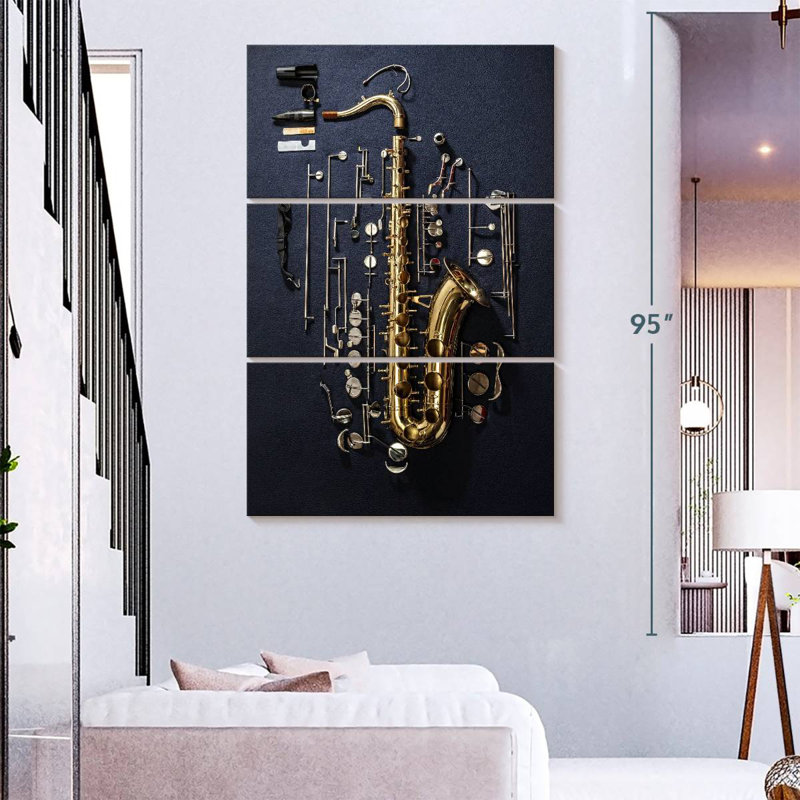 Arney saxophone démonté