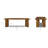Falun 96" Oak Dining Table