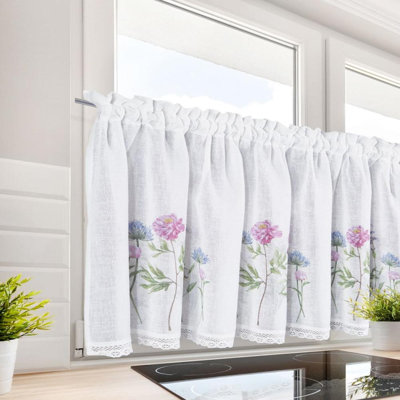Wentzel Floral Tailored Window Pelmet