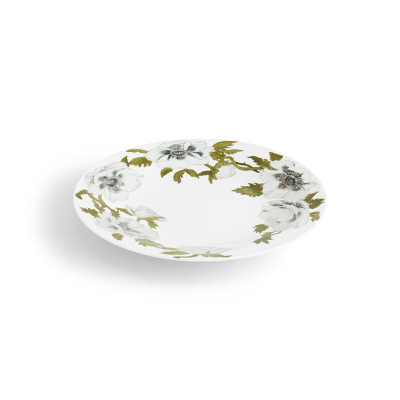 Anemone Handmade Porcelain Salad/Dessert Plate