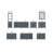 Adrienne 48'' Single Bathroom Vanity with Quartz Top-59096644