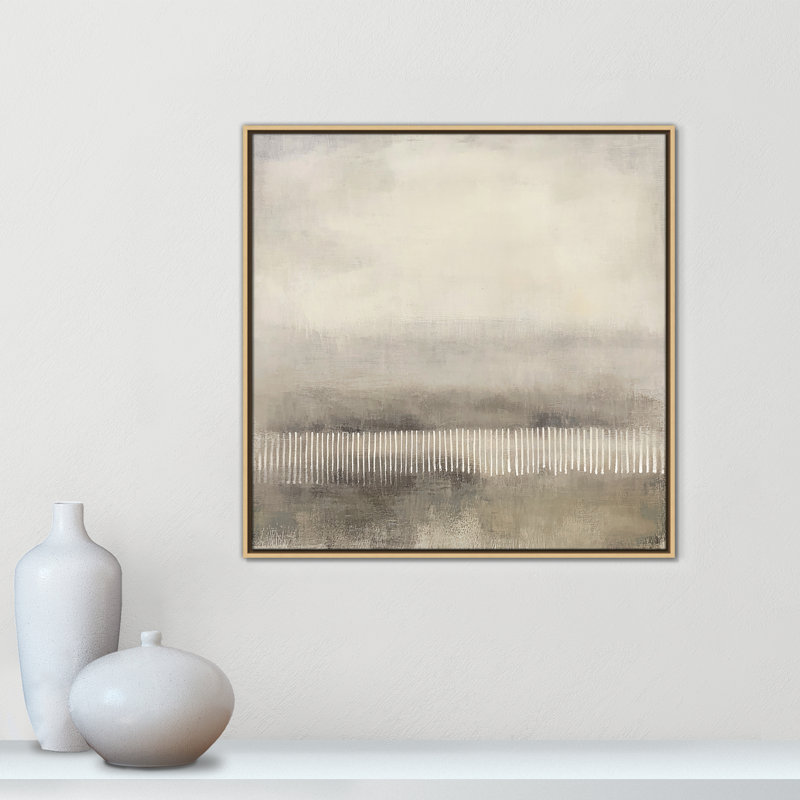 Équilibre équilibré I - reproduction carrée par Irena Orlov, L 31,5 po x H 31,5 po, Flotteur naturel