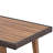 Keesey Rectangular 4 Person 37.4" Dining Set with Cushions